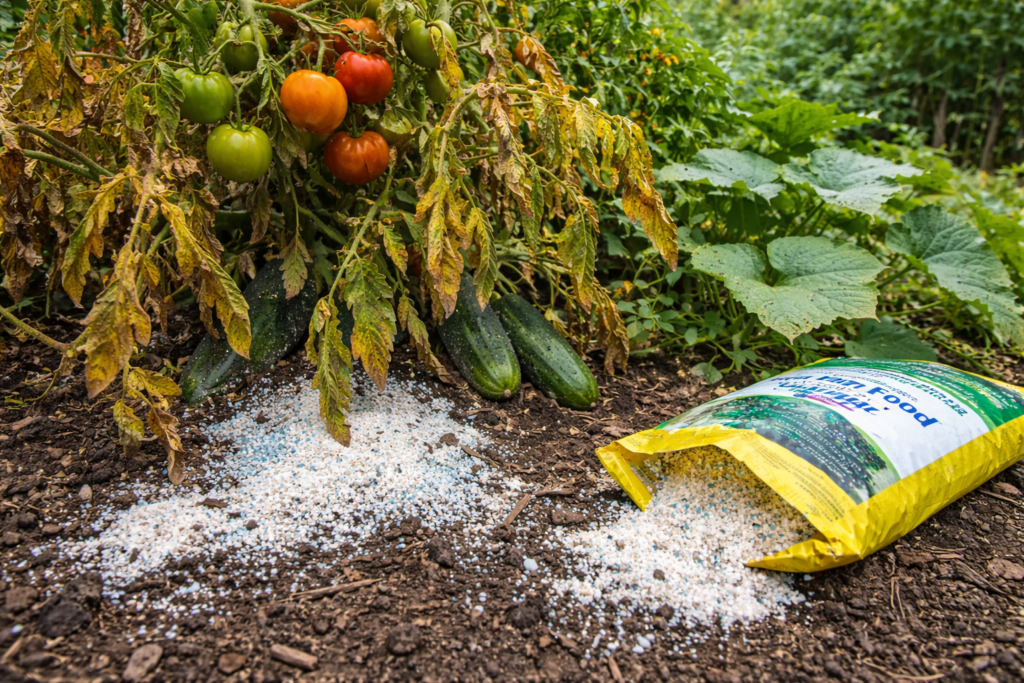 Using Too Much Fertilizer